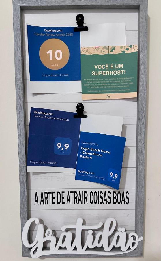 Copa Beach Home - Copacabana Posto 4 Quadra Da Praia 里约热内卢 外观 照片